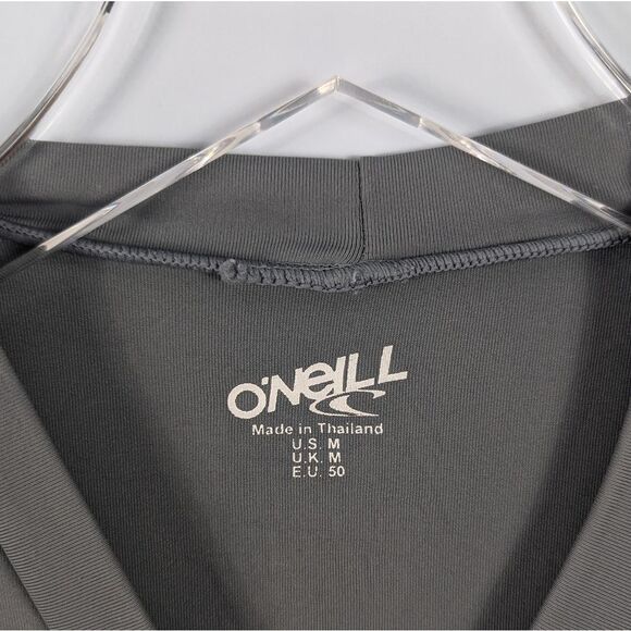 O'Neill Men's Gray Short Sleeve Rash Guard Medium - Picture 3 of 10